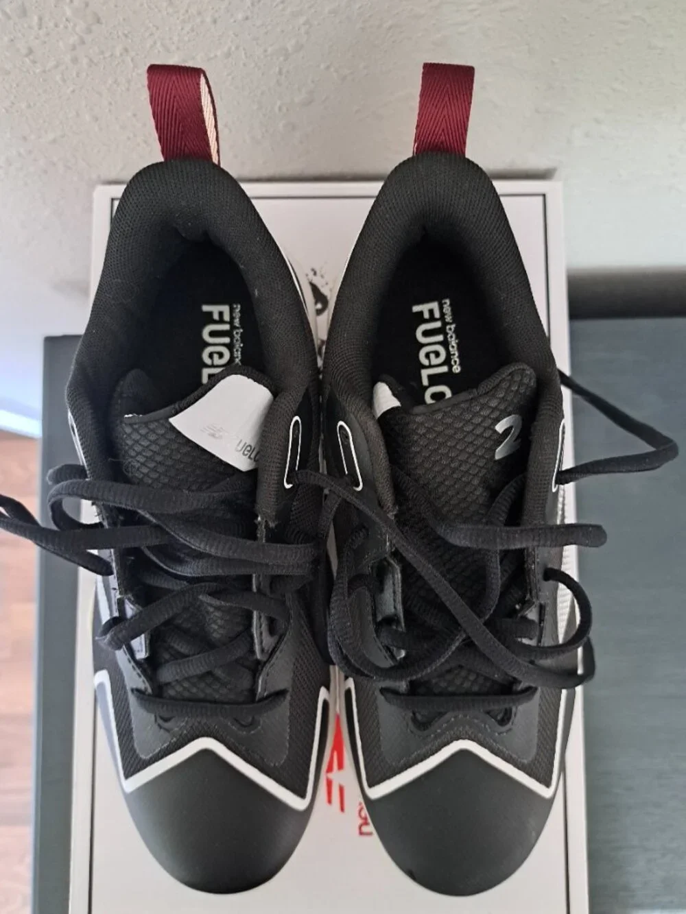 New Balance molded cleats